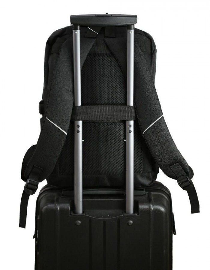 Рюкзак для подорожей Nikibo Sleek колір чорний 30010805-01
