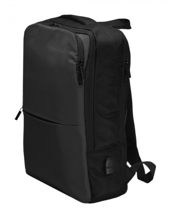 Рюкзак для ноутбука Nikibo Pioneer колір чорний 30012305-01